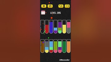 Water Sort Puzzle - Level 205