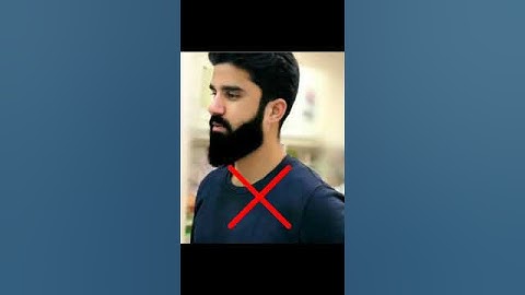 Muslim best men beard look Vs non muslim beard and hair look #shorts