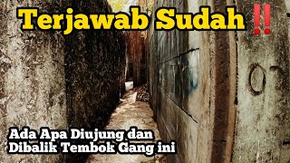 Gang Sempit Viral‼️Ternyata ini Dibalik Tembok | Pemukiman Cipete Jakarta Selatan