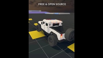 FREE and OPEN-SOURCE : JRS Vehicle Physics Controller for Unity asset #gameart #gamedev #indiedev