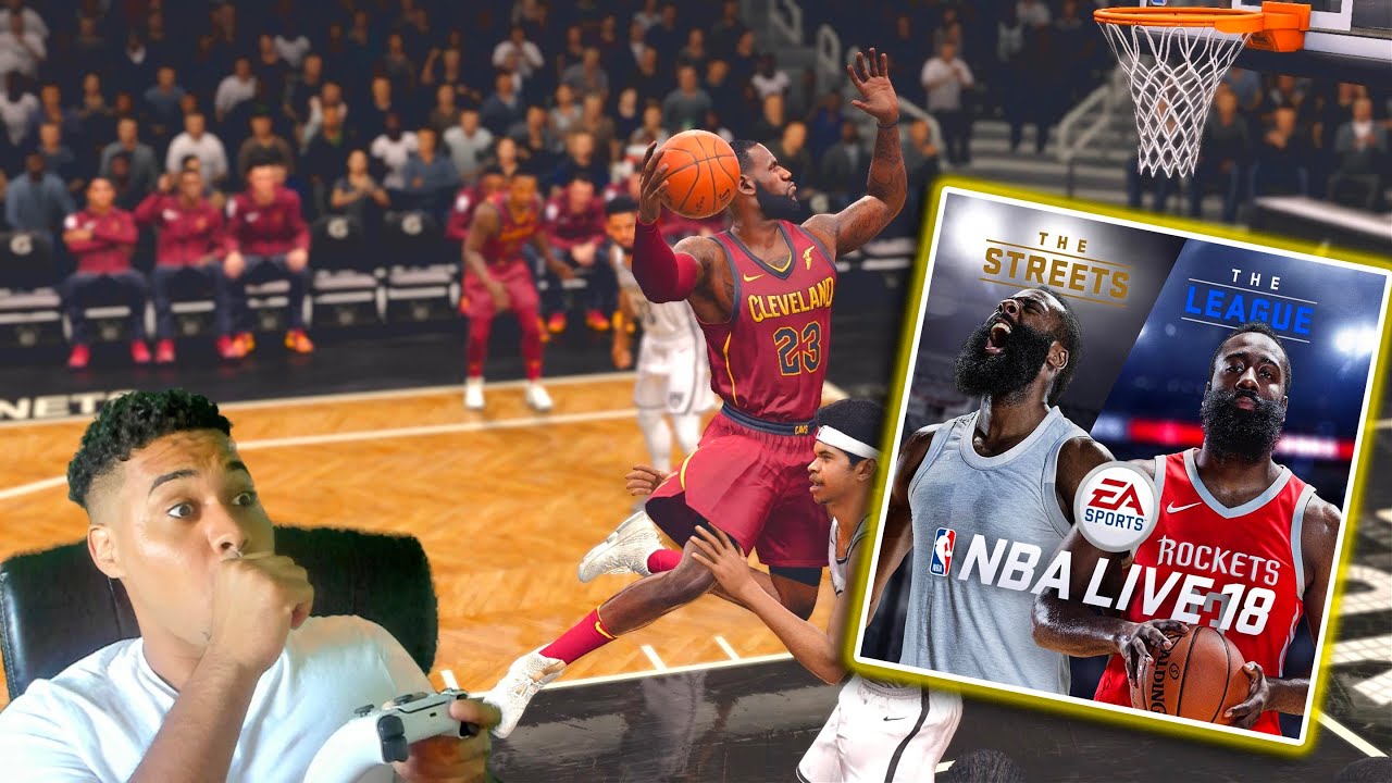 Playing NBA LIVE 18 in 2022! WORST BASKETBALL GAME EVER!!
