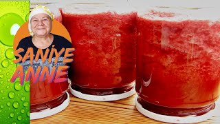 Çilek Püresi Konservesi - Çilek Meyve Suyu Tarifi