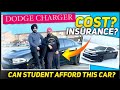 Punjabi Students LOVE | DODGE CHARGER the MUSCLE CAR | Big Engine + High Cost & Modified 20inch Tire