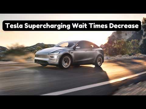 Tesla Supercharger Wait Times Are Dropping Despite Rising Usage