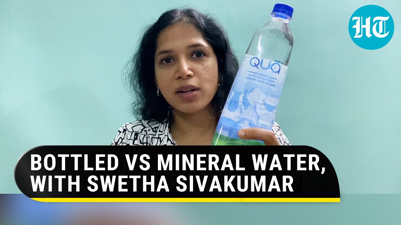 Bottled vs mineral water, with Swetha Sivakumar YouTube