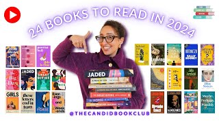 24 BOOKS TO READ IN 2024 | THE CANDID BOOK CLUB