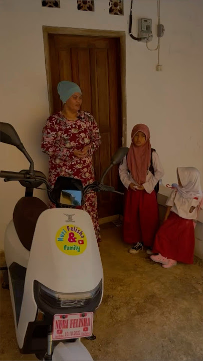 Sepeda Listrik Buat Alisha & Felisha