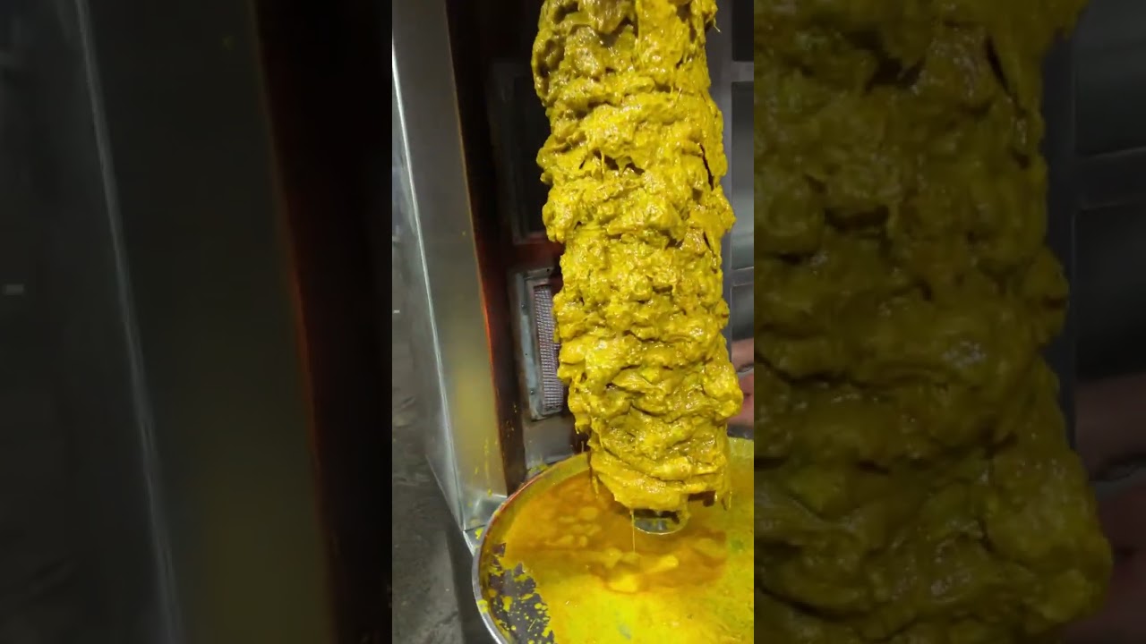 Green Chicken Shawarma Making in Amravati 