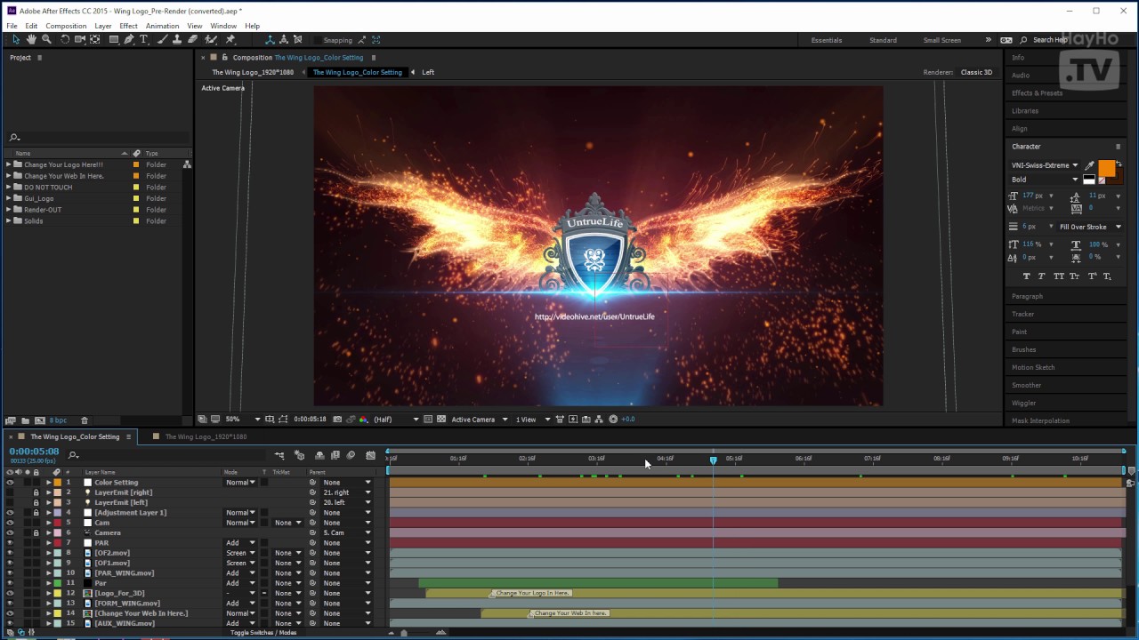 [ After Effects ] Thay đổi đơn vị Timecode hiển thị Frame trên Timeline ...
