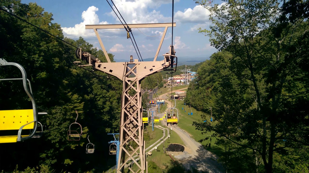 Chair Lift Ride To Ober Gatlinburg Youtube Chair Lift Ride To Ober Gatlinburg Youtube