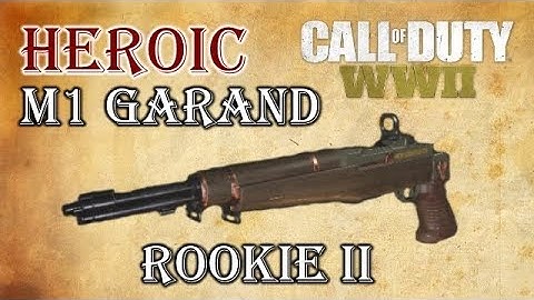Heroic M1 Garand Rookie II - Call of Duty WWII Multiplayer