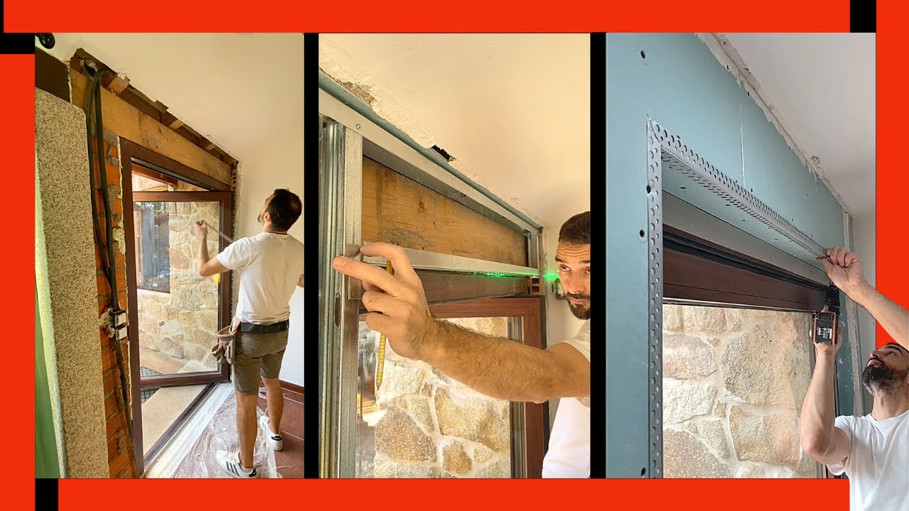 🔥 Как отделать гипсокартон при смене входной двери 👉 pladur