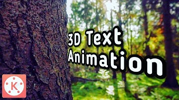 3D Text Video Animation on KineMaster | KineMaster Video Editing Tricks | Kudla Mangalore Tulu Vlog