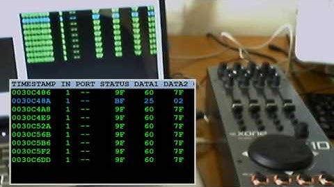 Xone 1D midi message bug