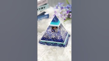 How to make a memorial resin pyramid #resinart  #diy  #pyramid