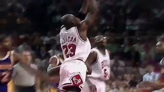 Michael Jordans's Mid-Air Adjustments And Balance (Part 2)