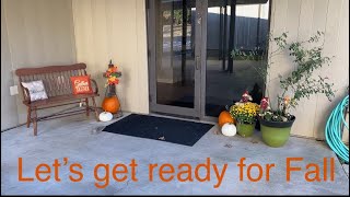 Fall container’s and display at our church