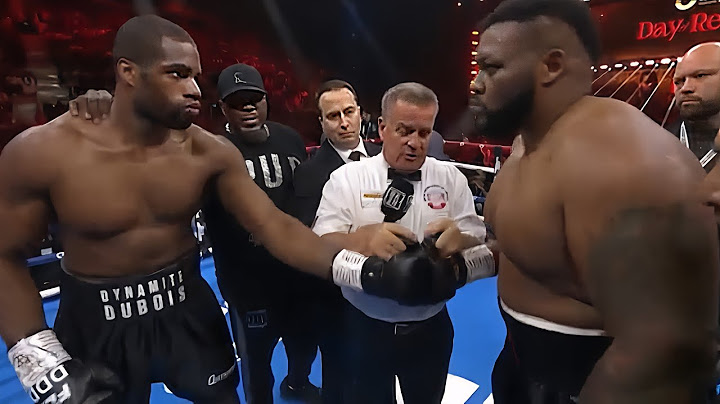 Daniel Dubois vs Jarrell Miller full fight highlights