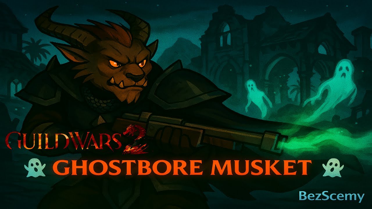 GW2 Ghostbore Musket – Прохождение личной истории чарров | Некромант | 4K