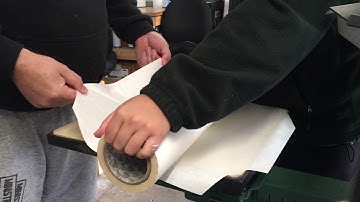 Screen Printing tips and traps How to put on Screen Printing Platen / Pallet Tape
