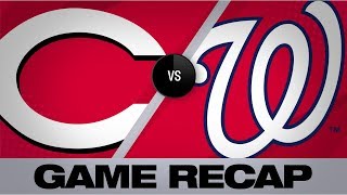 Nats score 10 in the 5th to power past Reds | Reds-Nationals Game Highlights 8/14/19