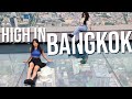 Daring to Walk the Mahanakhon Tower SkyWalk in Bangkok 😰❤️🇹🇭