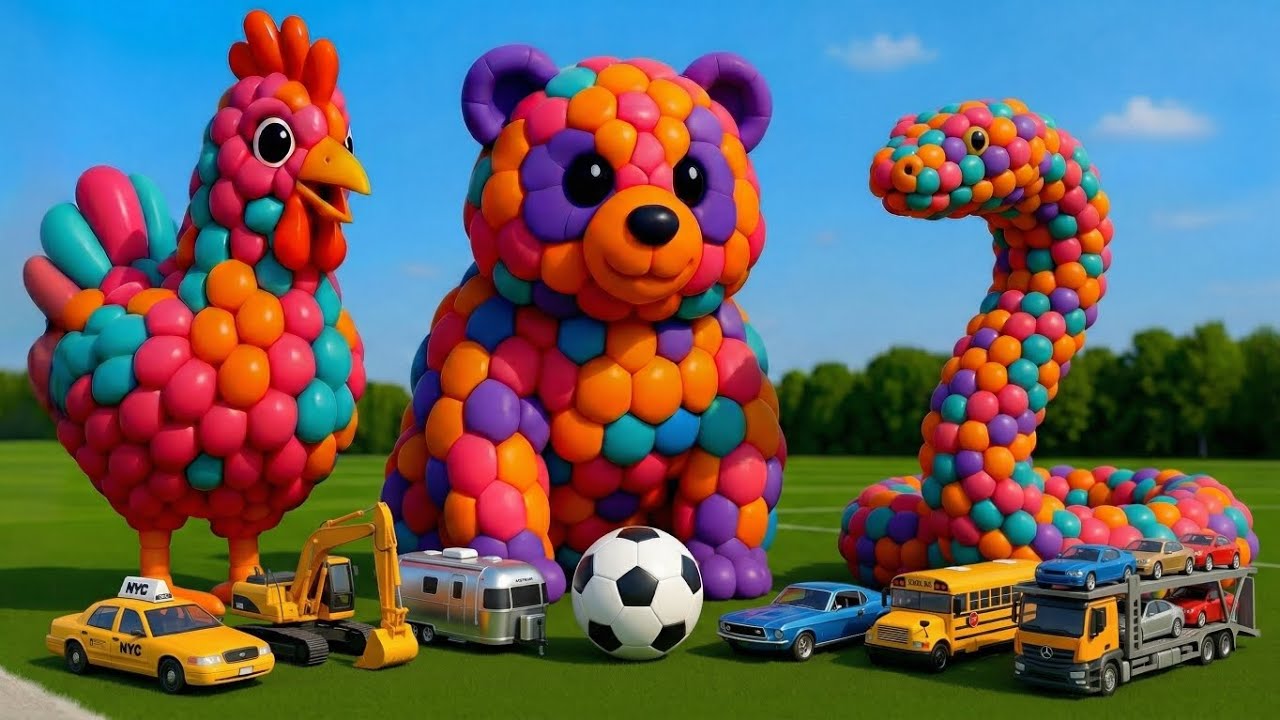 The mascot vibrato assistant panda placed on the football field is popular, co-produced 