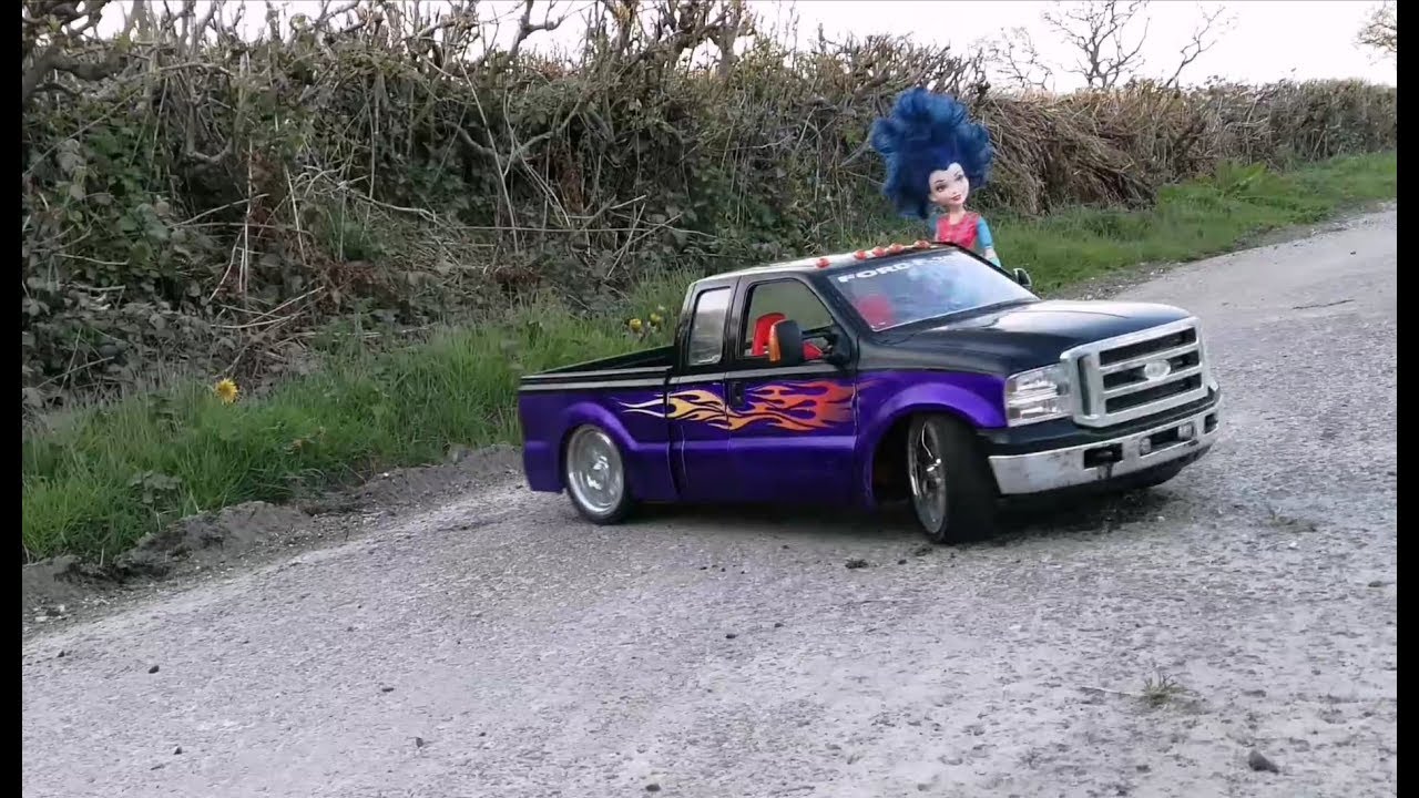 Modified New bright Rc first test - Drift 