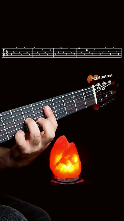 The Winner Takes It All #guitar #guitartutorial #shorts