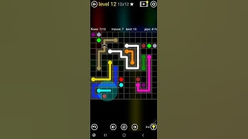 How To Solve Flow Free Bridges 12x12 Mania Pack Level 12 Board Walk Through Solution Walkthrough