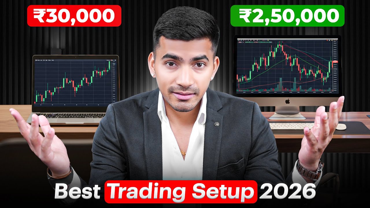 Computer Trade Best Trading Setup for 2026 | My Office Computer Trading Setup | Stock ...