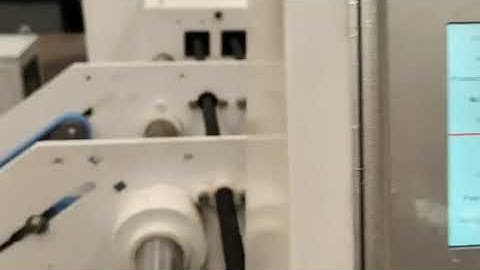 Excellence Series -FG-100 PCW Braille Job Running @150mpm speed