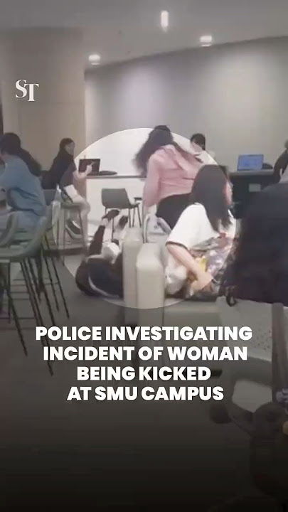 Police investigating after younger woman seen kicking older woman at SMU campus
