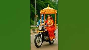 Shiv Parvati Ki Anokhi Yatra 🚜🙏 #Shorts
