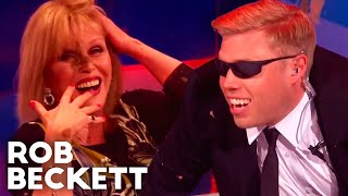 Accidentally Covering Joanna Lumley in Milkshake | Rob Beckett on The Last Leg