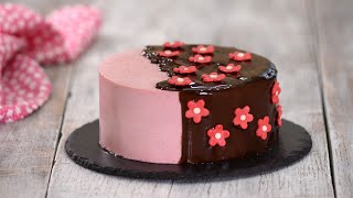 видео: Клубничный Муссовый Торт картинка: Клубничный Муссовый Торт