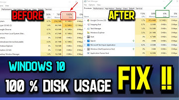 ➢Fix 100% disk usage in windows 10 | High disk usage problem fix | 2021 |