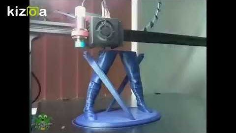 Only3D 3D Print Time-Lapse - Faceless V2 on the Creality CR-10 in PLA