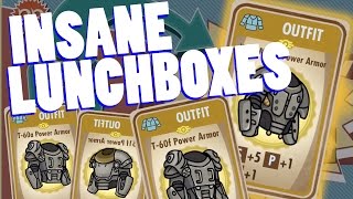 INSANE 40 LUNCHBOX OPENING!! Fallout Shelter