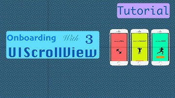 OnBoarding with UIScrollView tutorial | UIPageConrol  | Part 3