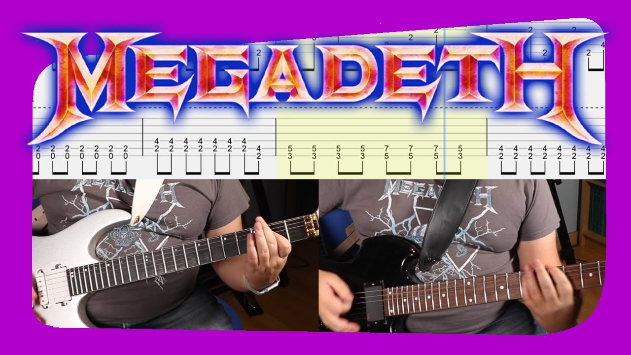 A TOUT LE MONDE MEGADETH 🎸 Cover & tabs - YouTube