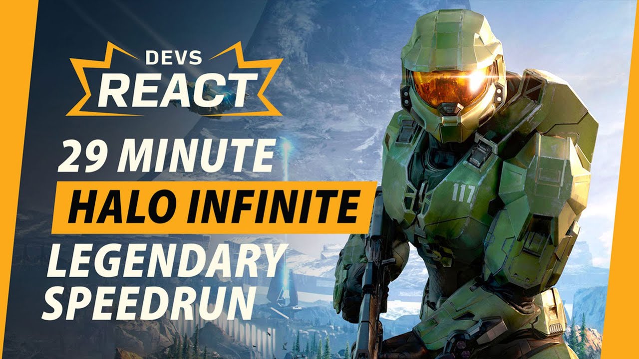 Halo Infinite Developers React to 29 Minute Legendary Speedrun