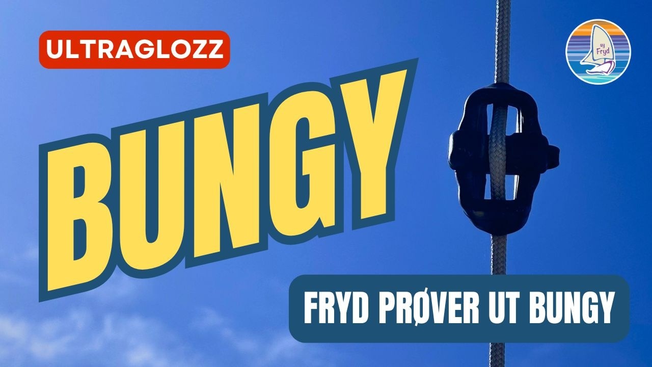 Bungy! Fryd prøver Bungy på ulike måter.