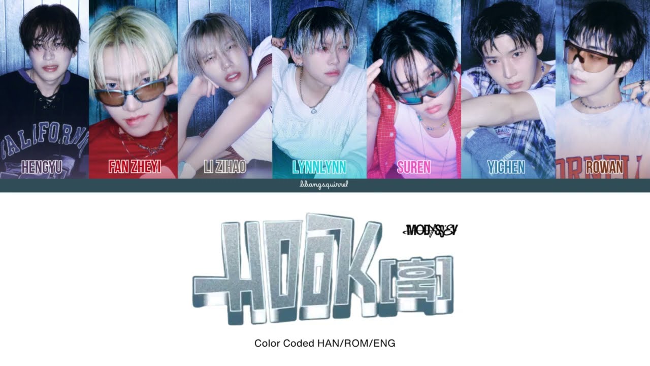 MODYSSEY (모디세이) - HOOK (훜) | Color Coded Lyrics - YouTube