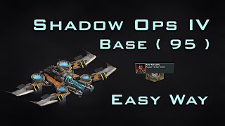 War Commander | Shadow Ops IV Base ( 95 ) First Try | 14 Aug 2020
