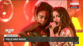 Anitta DOWNTOWN Reveillon ao vivo em Copacabana - RJ [TRANSMISSÃO OFICIAL HD] 01\/01\/2018