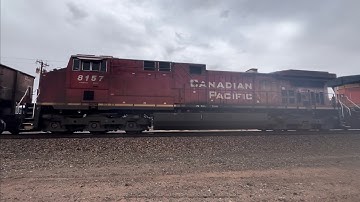 BNSF #5938 Leading & SB Loaded Energy Coal Train With CP Unit & Executive MAC Unit ￼3/11/23
