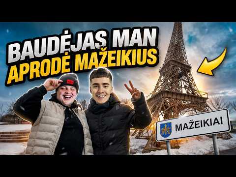 BAUDĖJAS APRODĖ MAN MAŽEIKIUS… 😳