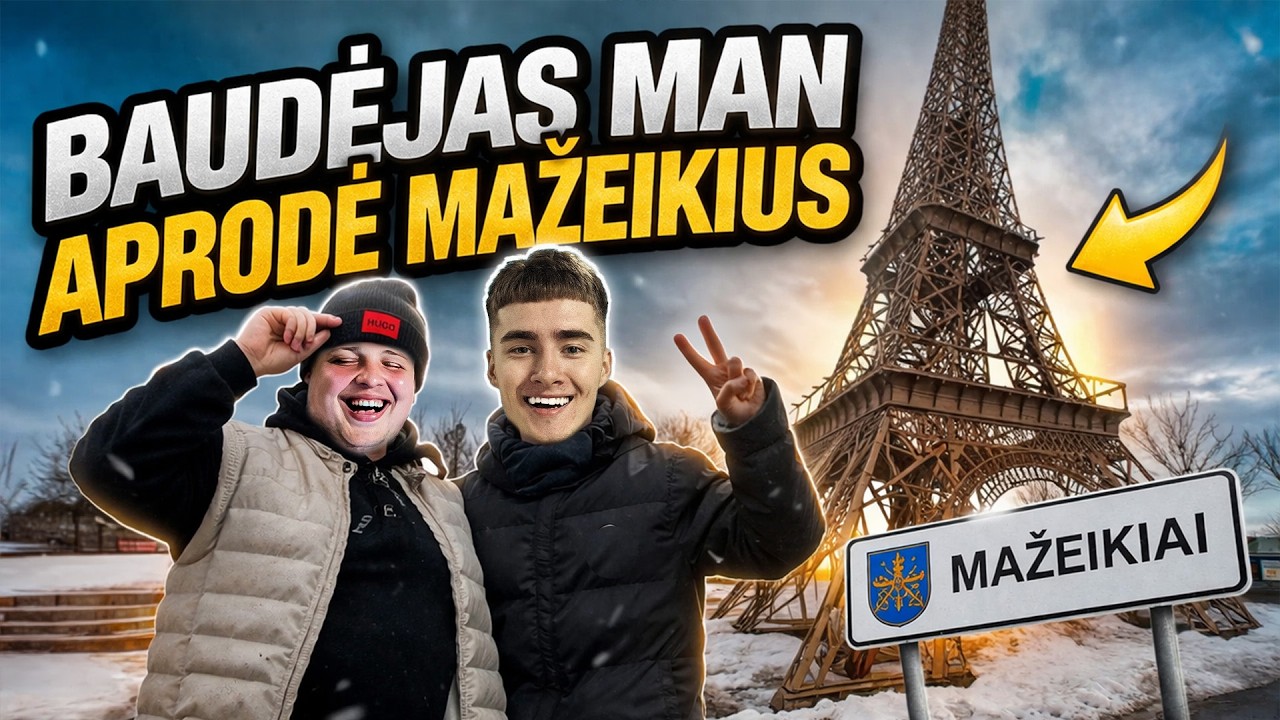 BAUDĖJAS APRODĖ MAN MAŽEIKIUS… 😳