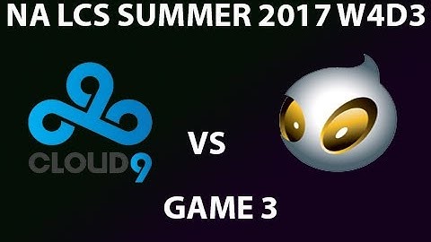 C9 vs DIG Highlights Game 3 NA LCS Summer 2017 Cloud9 vs Dignitas